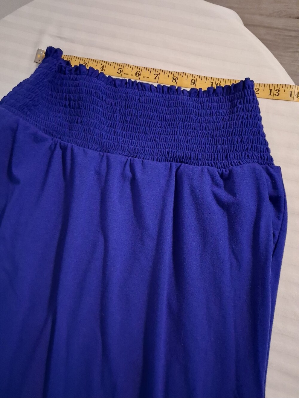 Blue Maxi Skirt Size 2X - Picture 7 of 10